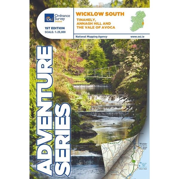 Irish Adventure Map - Wicklow South
