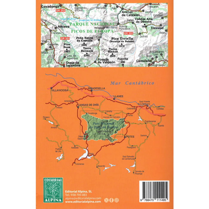 Picos de Europa National Park - 2 Map Set - Image 2
