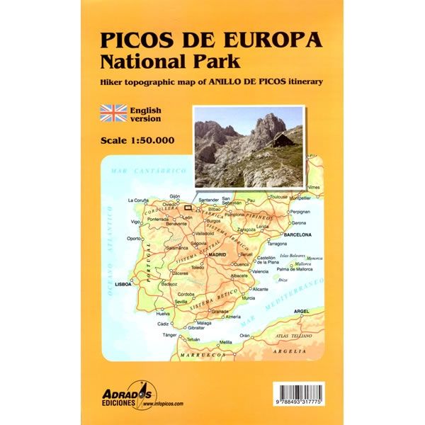 Picos de Europa National Park Map - Image 2