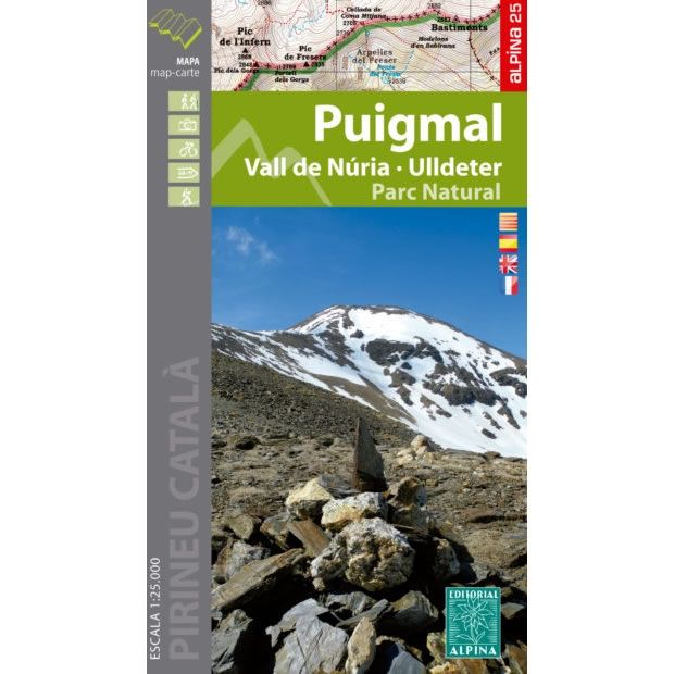 Puigmal Mountain Map